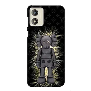 Чехлы для Motorola MOTO E13 - Bearbrick Louis Vuitton (PREMIUMPrint) (Bearbrick LV)