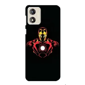 Чехлы с героями Марвел Motorola MOTO E13 (VPrint) (Человек железный)
