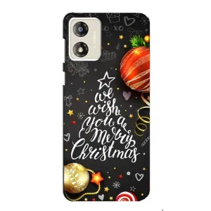 Рождественские Чехлы для Motorola MOTO E13 (VPrint) (Елочка)