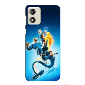 Чохол з принтом Фантастична четвірка для Motorola MOTO E13 (Герої Фантастична Четвірка)