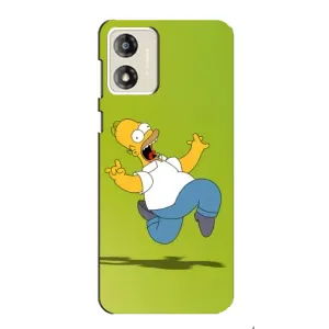 Чjхол з Сімпсонами для Motorola MOTO E13 (VPrint) (Гомер Сімпсон)