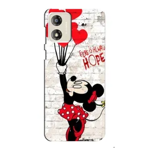 Чехол Disney Mouse Motorola MOTO E13 (PREMIUMPrint) (Heart Minni)
