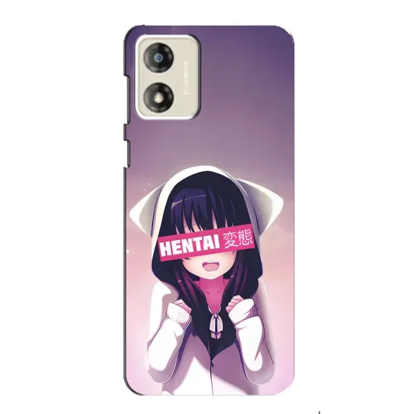 Чехол с принтом «Hentai chan» для Motorola MOTO E13