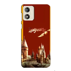 Чехлы с Гарри Поттером для Motorola MOTO E13 (AlphaPrint) (Hogwarts)