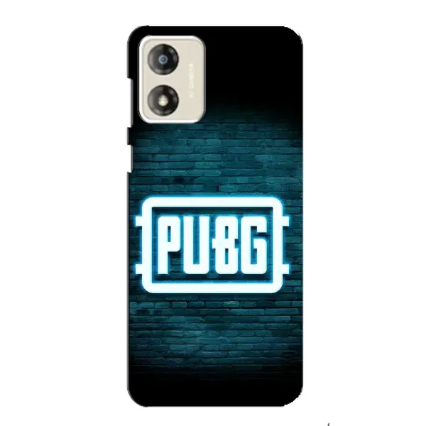 Чехол с принтом «Лого PUBG» для Motorola MOTO E13