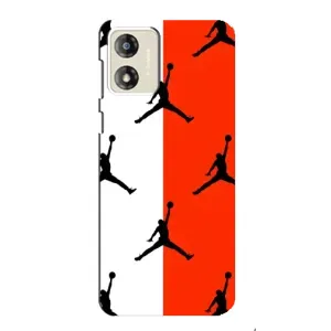 Чехлы для Motorola MOTO E13 - с картинкой JORDAN (AlphaPrint) (Лого Джордан)