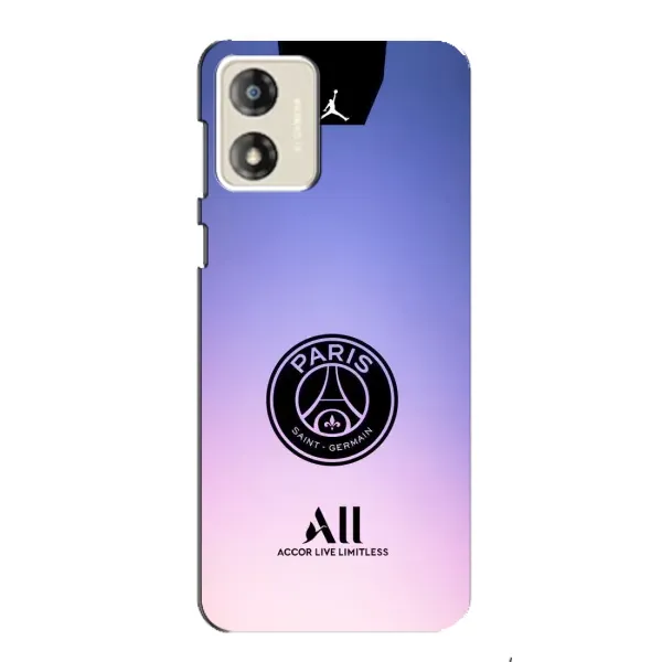 Чохол з принтом «лого PSG» для Motorola MOTO E13 Чохол з принтом «лого PSG» для Motorola MOTO E13