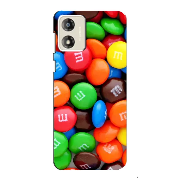 Чехол с принтом «MM's» для Motorola MOTO E13