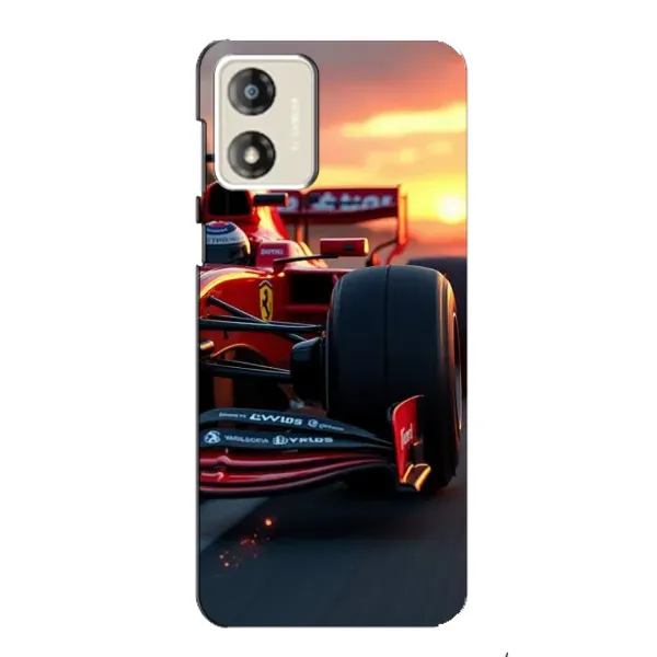 Чехол с принтом «Макларен на закате» для Motorola MOTO E13 Чехол с принтом «Макларен на закате» для Motorola MOTO E13