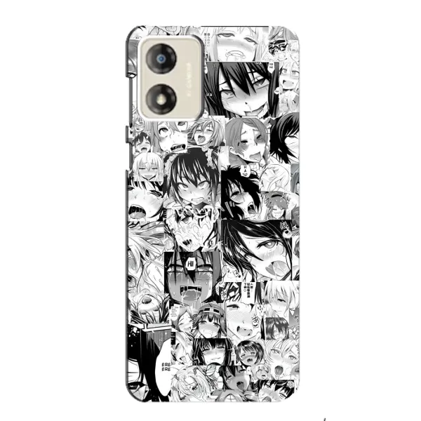 Чехол с принтом «Ahegao manga» для Motorola MOTO E13