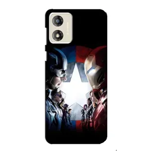 Чехлы с героями Марвел Motorola MOTO E13 (VPrint) (Марвел стайл)