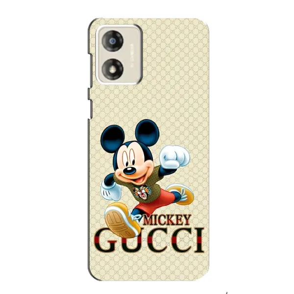 Чехол с принтом «Mikki Gucci» для Motorola MOTO E13
