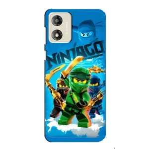 Чехлы с тематикой Киберспорт для Motorola MOTO E13 (VPrint) (Ninjago)