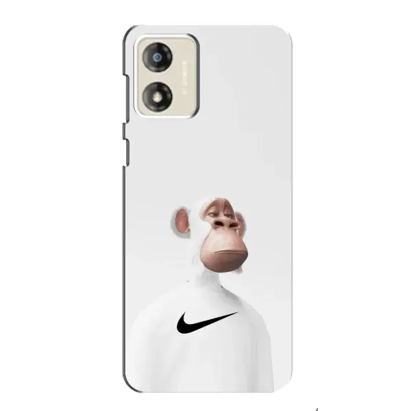 Чохол з принтом «мавпа NFT Nike» для Motorola MOTO E13