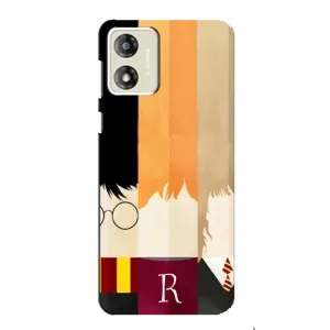 Чехлы с Гарри Поттером для Motorola MOTO E13 (AlphaPrint) (обложка Гарри Поттера)
