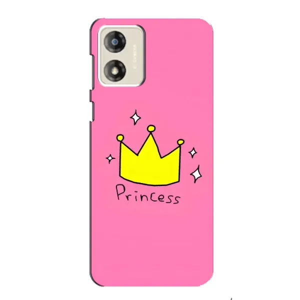 Чехол с принтом «Princess» для Motorola MOTO E13