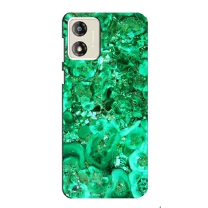 Мраморный чехол на Motorola MOTO E13 (VPrint) (Салатный Мрамор)