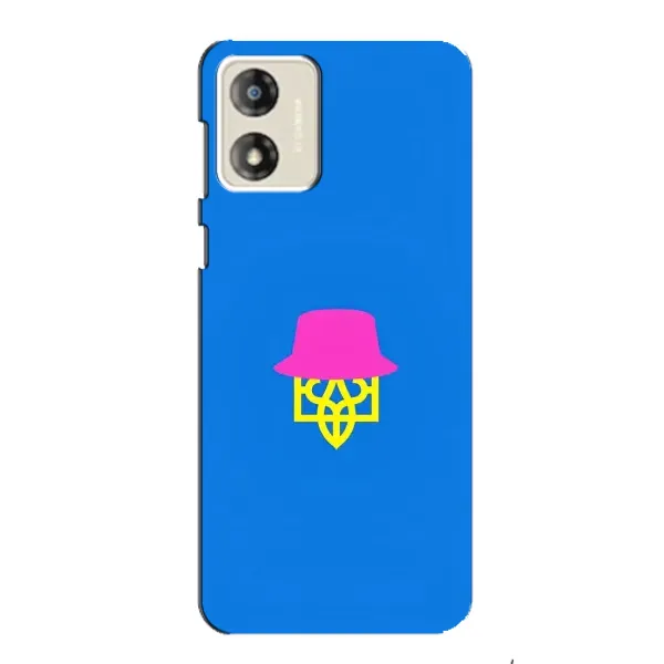 Чохол з принтом «Шапка на гербу» для Motorola MOTO E13
