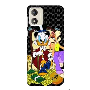 Чехли для Motorola MOTO E13 - Скрудж МакДак Louis Vuitton (PREMIUMPrint) (Стильна Утка)
