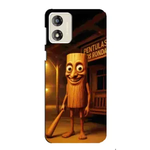 Чехол с мемом Тралалело тралала на Motorola MOTO E13 (Тунг тунг сахур)
