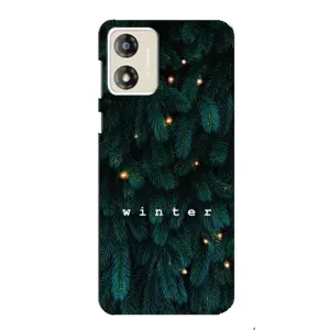 Новогодние, Праздничные Чехлы для Motorola MOTO E13 - 2024 год (Winter)