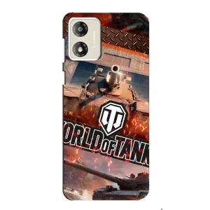 Чехлы с тематикой Киберспорт для Motorola MOTO E13 (VPrint) (World of Tanks)