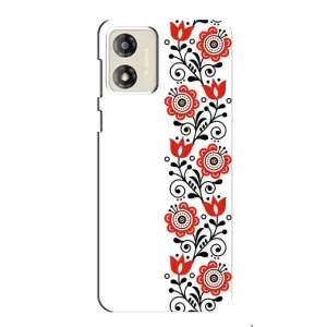 Чохол для Патріота України Motorola MOTO E13 - (AlphaPrint) (Яскрава вишиванка)