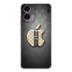 Чохли GUCCI для Мото Е14 (AlphaPrint) (Apple gucci)