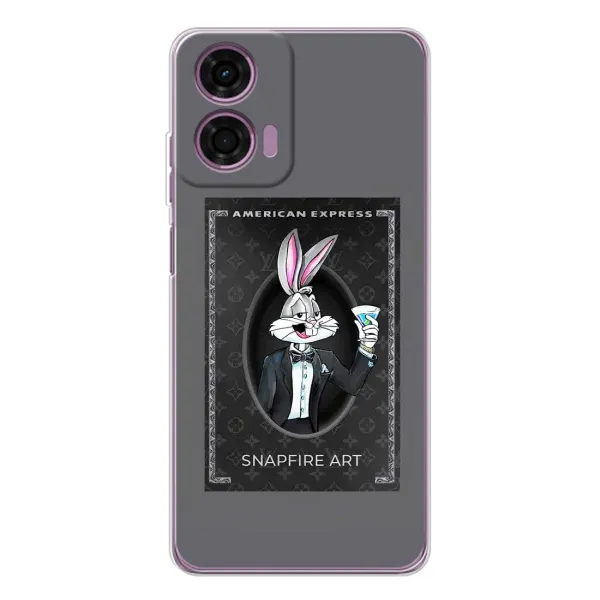 Чехол с принтом «Бакс Бани LV» для Motorola Moto E14