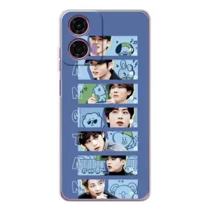 Чохли BTS для Motorola Moto E14 (AlphaPrint) (Bangtan)