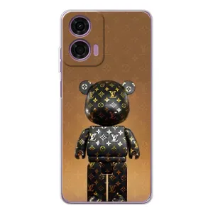 Чохли для Motorola Moto E14 - Bearbrick Louis Vuitton (PREMIUMPrint)