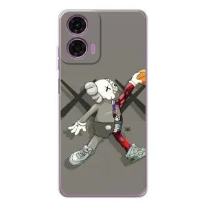 Чохли для Motorola Moto E14 - Bearbrick Louis Vuitton (PREMIUMPrint) (Беарбрік Джордан)