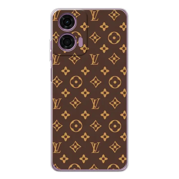 Чехол с принтом «фон LOUIS VUITTON» для Motorola Moto E14