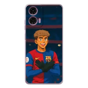 Чохол з футболістом Ламін Ямаль Motorola Moto E14 (Футболіст Ямаль)