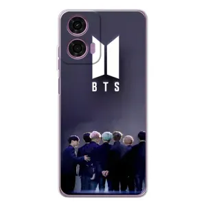 Чохли BTS для Motorola Moto E14 (AlphaPrint) (Група BTS)