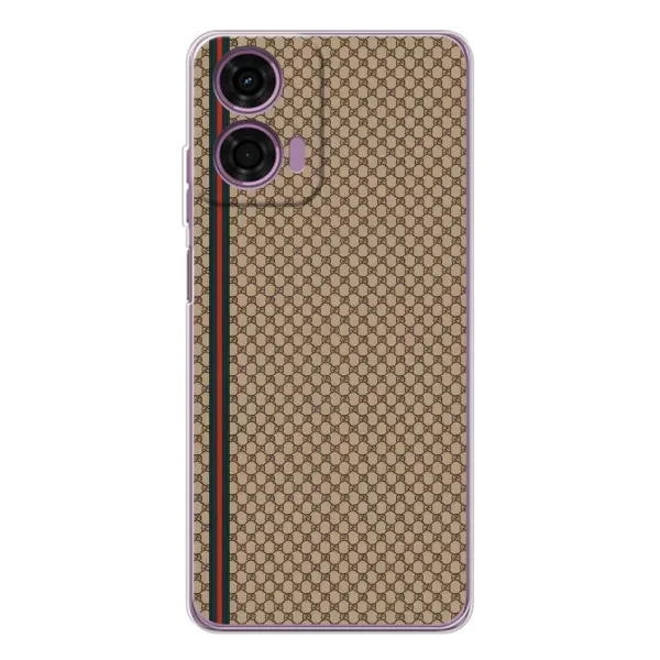 Чохол з принтом «Гуччі полоса» для Motorola Moto E14