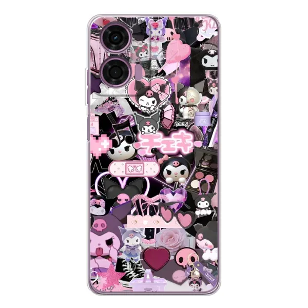 Чехол с принтом «Коллаж Куроми» для Motorola Moto E14