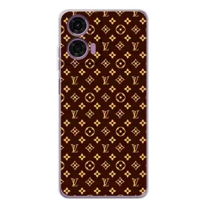 Чехлы Луи Витон для Motorola Moto E14 (AlphaPrint - LOUIS VUITTON) (лого LOUIS VUITTON)