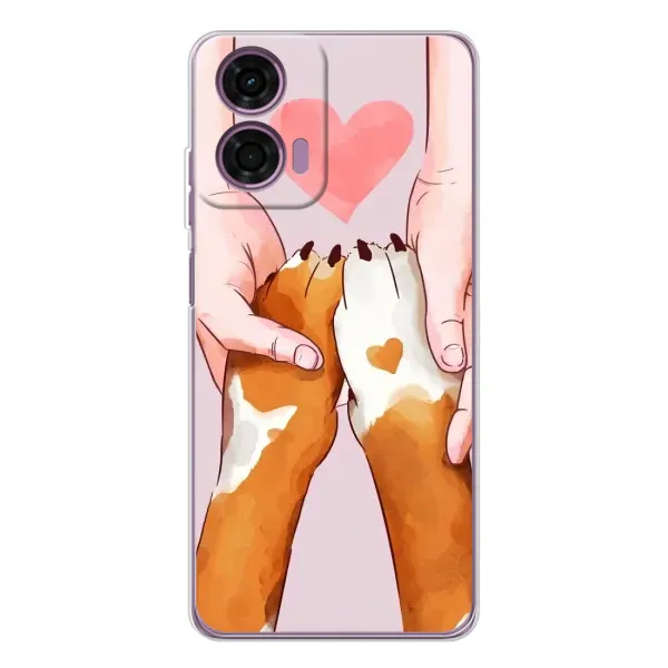 Чехол с принтом «Любовь к собакам» для Motorola Moto E14 Чехол с принтом «Любовь к собакам» для Motorola Moto E14