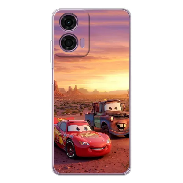 Чехол с принтом «Маквин и Метр» для Motorola Moto E14
