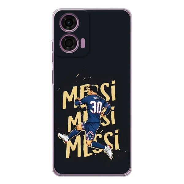 Чехол с принтом «Messi ПСЖ» для Motorola Moto E14