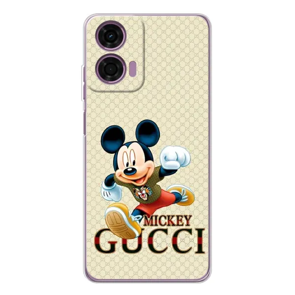 Чехол с принтом «Mikki Gucci» для Motorola Moto E14
