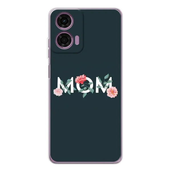 Чохол з принтом «Mom дизайн» для Motorola Moto E14 Чохол з принтом «Mom дизайн» для Motorola Moto E14