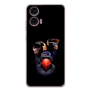Чохол з Мавпами Motorola Moto E14 - (AlphaPrint)