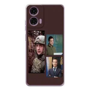 Чохол з принтом «Президент» для Motorola Moto E14