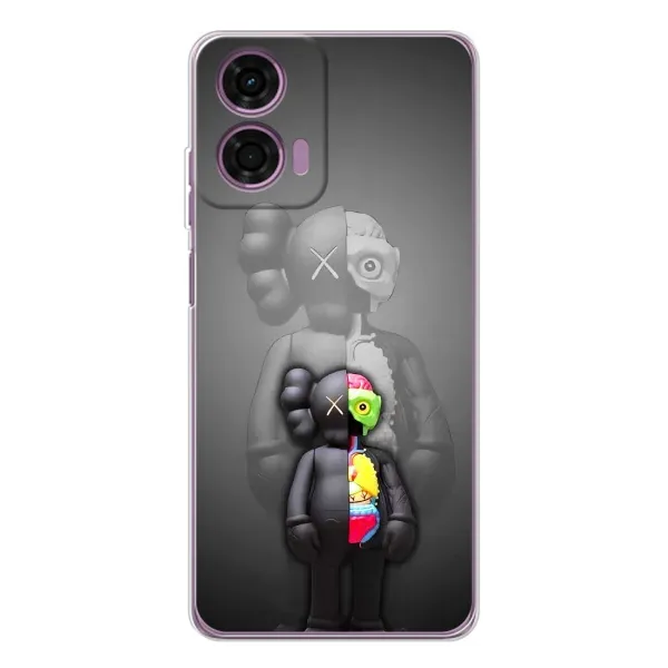 Чехол с принтом «Тело Bearbrick» для Motorola Moto E14