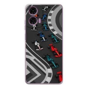 Чохол з принтом «Траса Ф1» для Motorola Moto E14