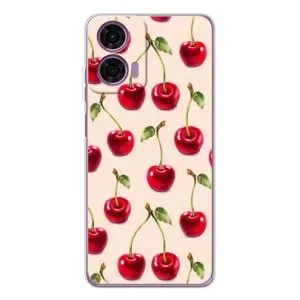 Чехлы с Фруктами для Motorola Moto E14 (VPrint) (Вишня)