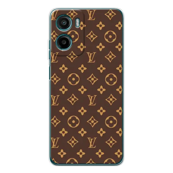 Чехол с принтом «фон LOUIS VUITTON» для Motorola Moto E15
