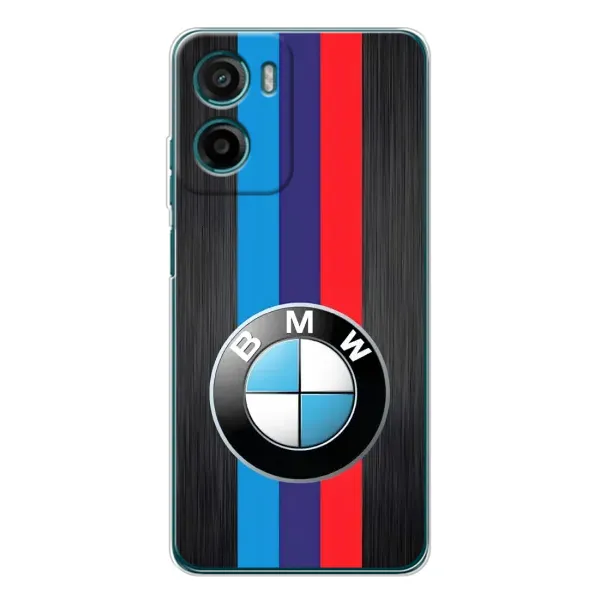 Чохол з принтом «Лого BMW» для Motorola Moto E15 Чохол з принтом «Лого BMW» для Motorola Moto E15